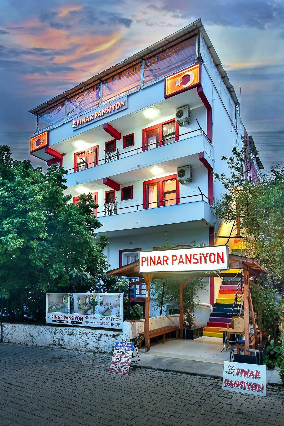 Pinar Pansiyon Kaş Ngoại thất bức ảnh